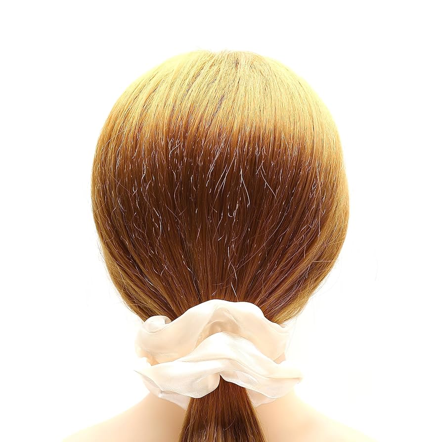 Amazon | QinGoo 可愛い キラキラ シュシュ 大人 ヘアゴム 髪